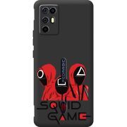 Прозорий чохол BoxFace Nubia RedMagic 6R siquid game люди в красном