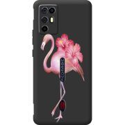 Прозорий чохол BoxFace Nubia RedMagic 6R Floral Flamingo