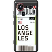 Прозорий чохол BoxFace Nubia Z80 Ultra Ticket Los Angeles