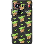 Прозорий чохол BoxFace Nubia Z80 Ultra Pattern Baby Yoda