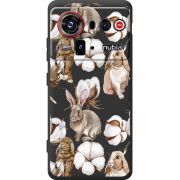 Прозорий чохол BoxFace Nubia Z80 Ultra Cotton and Rabbits