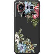 Прозорий чохол BoxFace Nubia Z80 Ultra Floral