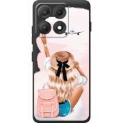 Прозорий чохол BoxFace Moto Edge 70 Max Travel Girl