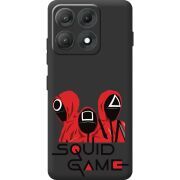Прозорий чохол BoxFace Moto Edge 70 Max siquid game люди в красном