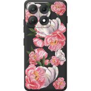 Прозорий чохол BoxFace Moto Edge 70 Max Peony Watercolor Style
