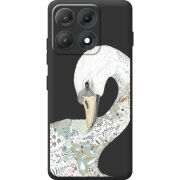 Прозорий чохол BoxFace Moto Edge 70 Max Swan