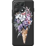 Чохол зі стразами Moto Edge 70 Max Ice Cream Flowers
