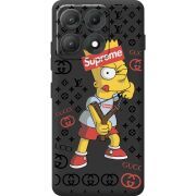 Чорний чохол BoxFace Moto Edge 70 Max Yellow Fun