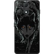 Чорний чохол BoxFace Moto Edge 70 Max Wolf