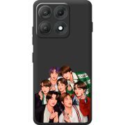 Чорний чохол BoxFace Moto Edge 70 Max BTS