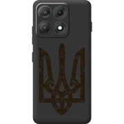 Чорний чохол BoxFace Moto Edge 70 Max Ukrainian Trident