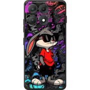 Чорний чохол BoxFace Moto Edge 70 Max Малий вухань