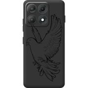 Чорний чохол BoxFace Moto Edge 70 Max Dove