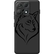 Чорний чохол BoxFace Moto Edge 70 Max Wolf