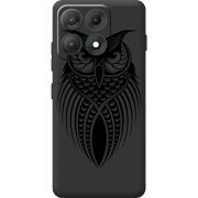 Чорний чохол BoxFace Moto Edge 70 Max Owl