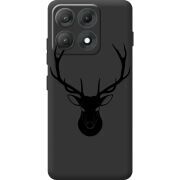 Чорний чохол BoxFace Moto Edge 70 Max Deer