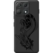 Чорний чохол BoxFace Moto Edge 70 Max Snake