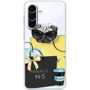 Прозорий чохол BoxFace Samsung Galaxy A18 (A185) Fashion Pug