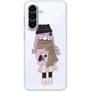 Прозорий чохол BoxFace Samsung Galaxy A18 (A185) Winter Morning Girl