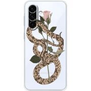 Прозорий чохол BoxFace Samsung Galaxy A18 (A185) Glamor Snake