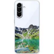 Прозорий чохол BoxFace Samsung Galaxy A18 (A185) Green Mountain