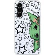 Прозорий чохол BoxFace Samsung Galaxy A18 (A185) Baby Yoda