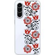 Прозорий чохол BoxFace Samsung Galaxy A18 (A185) Ethno Ornament