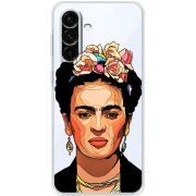 Прозорий чохол BoxFace Samsung Galaxy A18 (A185) Фрида Кало