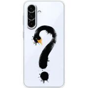 Прозорий чохол BoxFace Samsung Galaxy A18 (A185) Swan question