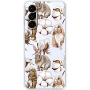 Прозорий чохол BoxFace Samsung Galaxy A18 (A185) Cotton and Rabbits