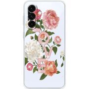 Чохол зі стразами Samsung Galaxy A18 (A185) Love