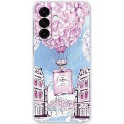 Чохол зі стразами Samsung Galaxy A18 (A185) Perfume bottle