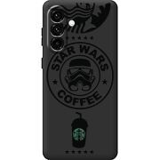 Чорний чохол BoxFace Samsung Galaxy A18 (A185) Dark Coffee