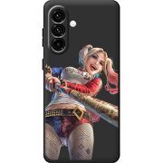 Чорний чохол BoxFace Samsung Galaxy A18 (A185) Happy Harley Quinn
