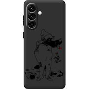 Чорний чохол BoxFace Samsung Galaxy A18 (A185) 