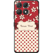 Чохол BoxFace Moto Edge 70 Max Именной Polka Dots
