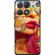 Чохол BoxFace Moto Edge 70 Max Yellow Girl Pop Art