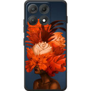 Чохол BoxFace Moto Edge 70 Max Exquisite Orange Flowers