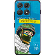 Чохол BoxFace Moto Edge 70 Max Захисниця з України