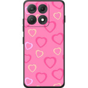Чохол BoxFace Moto Edge 70 Max Sugar Hearts