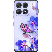 Чохол BoxFace Moto Edge 70 Max Orchids and Butterflies