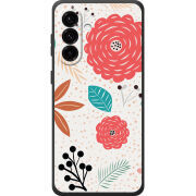 Чохол BoxFace Samsung Galaxy A18 (A185) Line Flowers