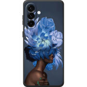 Чохол BoxFace Samsung Galaxy A18 (A185) Exquisite Blue Flowers