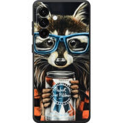 Чохол BoxFace Samsung Galaxy A18 (A185) Енот с банкой