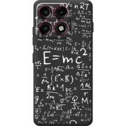 Чорний чохол BoxFace Moto Edge 70 Pro E=mc2