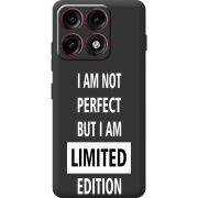 Чорний чохол BoxFace Moto Edge 70 Pro Limited Edition
