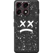 Чорний чохол BoxFace Moto Edge 70 Pro Sad Way
