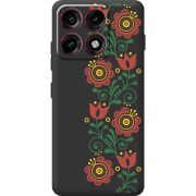 Чорний чохол BoxFace Moto Edge 70 Pro Ethno