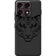Чорний чохол BoxFace Moto Edge 70 Pro Tiger