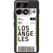 Прозорий чохол BoxFace Moto Edge 70 Pro Ticket Los Angeles